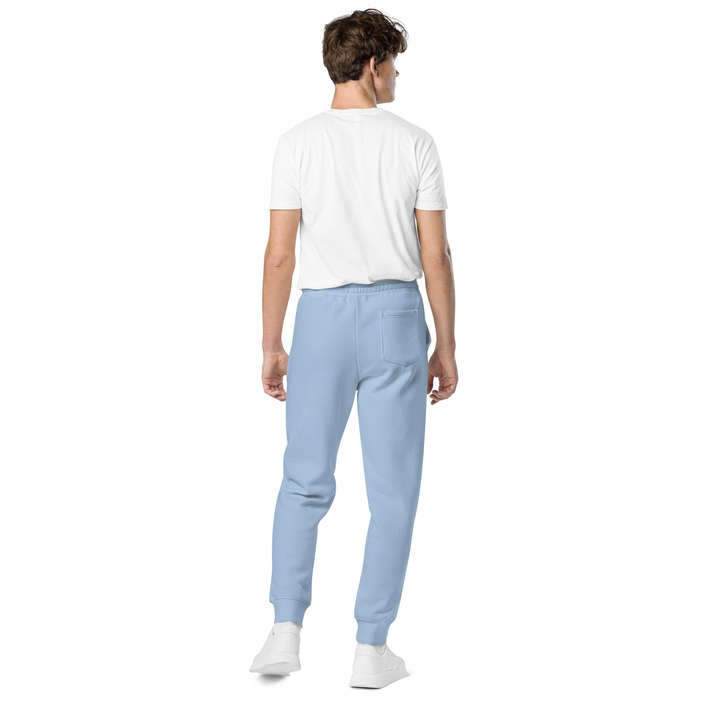 "Introducing the High-Quality Unisex Pigment-Dyed Sweatpants by ANYONE CAN SUCCEED QUALITY."