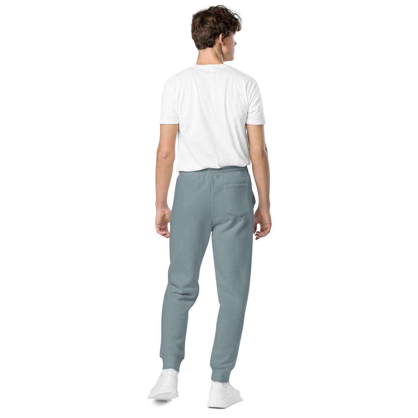 "Introducing the High-Quality Unisex Pigment-Dyed Sweatpants by ANYONE CAN SUCCEED QUALITY."